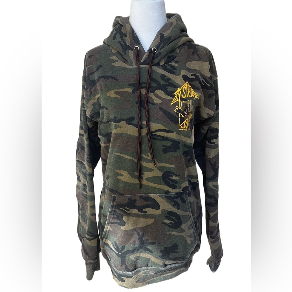The Mystery Spot Green Camouflage Hoodie - S